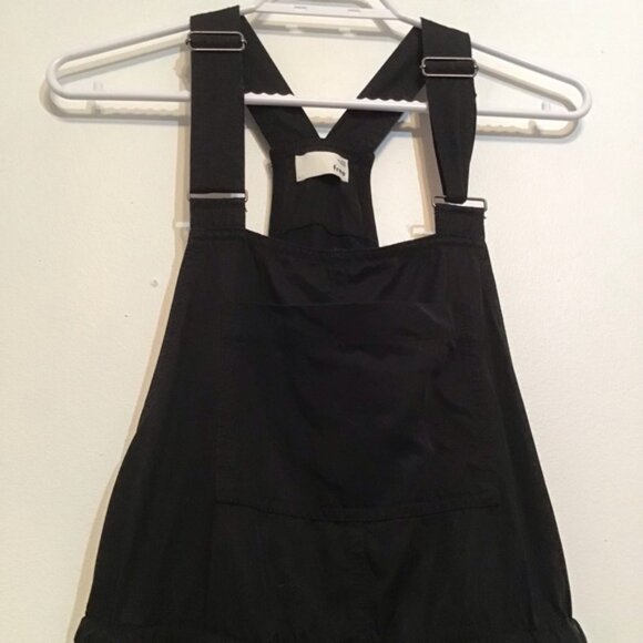 Aritzia Wilfred Free Beatriz RomperDrawstring overall romper Black - Picture 8 of 11